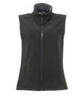 Women's Carriage Driving club Black Flux Softshell Bodywarmer