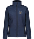 Women's Icelandic sheep breeders of the British isles Navy Softshell Jacket – RG195