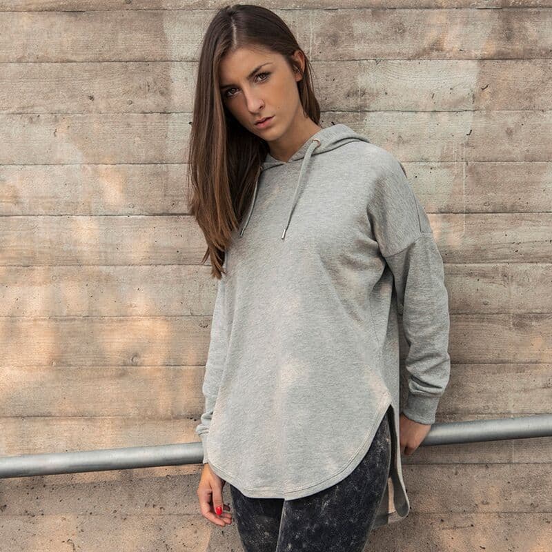 Women's oversized Pilates blue house hoodie