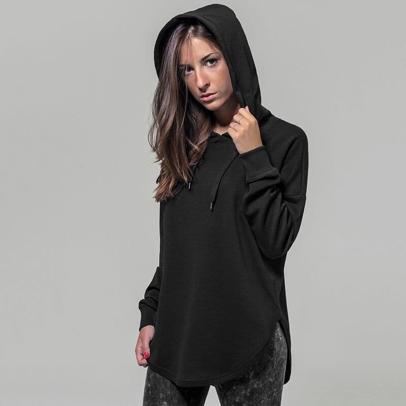 Women's oversized Pilates blue house hoodie