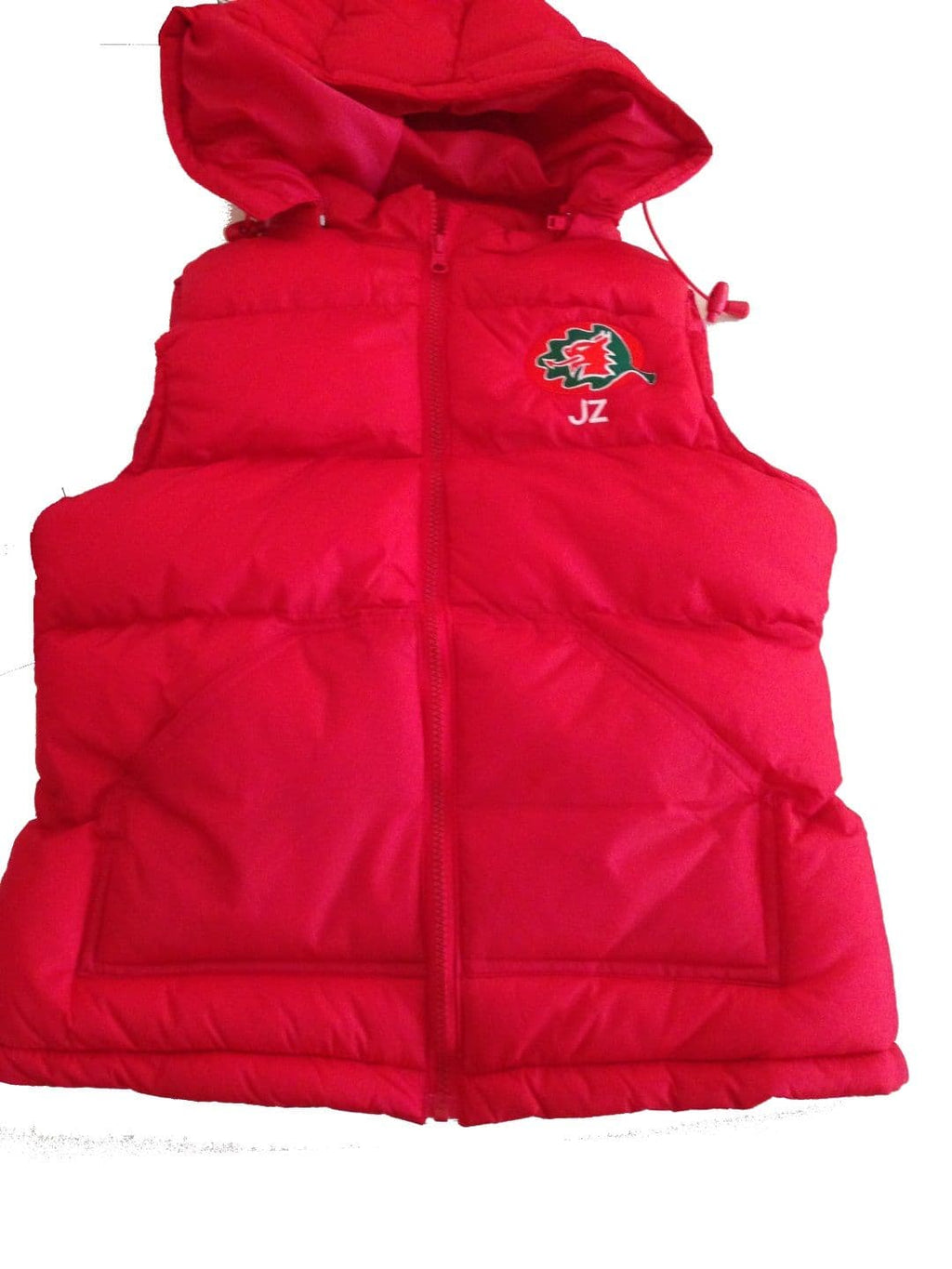Womens Red Body Warmer -Celyn Polocrosse BA670