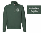 Woodland Hunt PC Bottle Green Quarter Zip Sweatshirt SS830