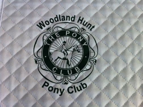 Woodland Hunt PC White Dressage Saddlecloths