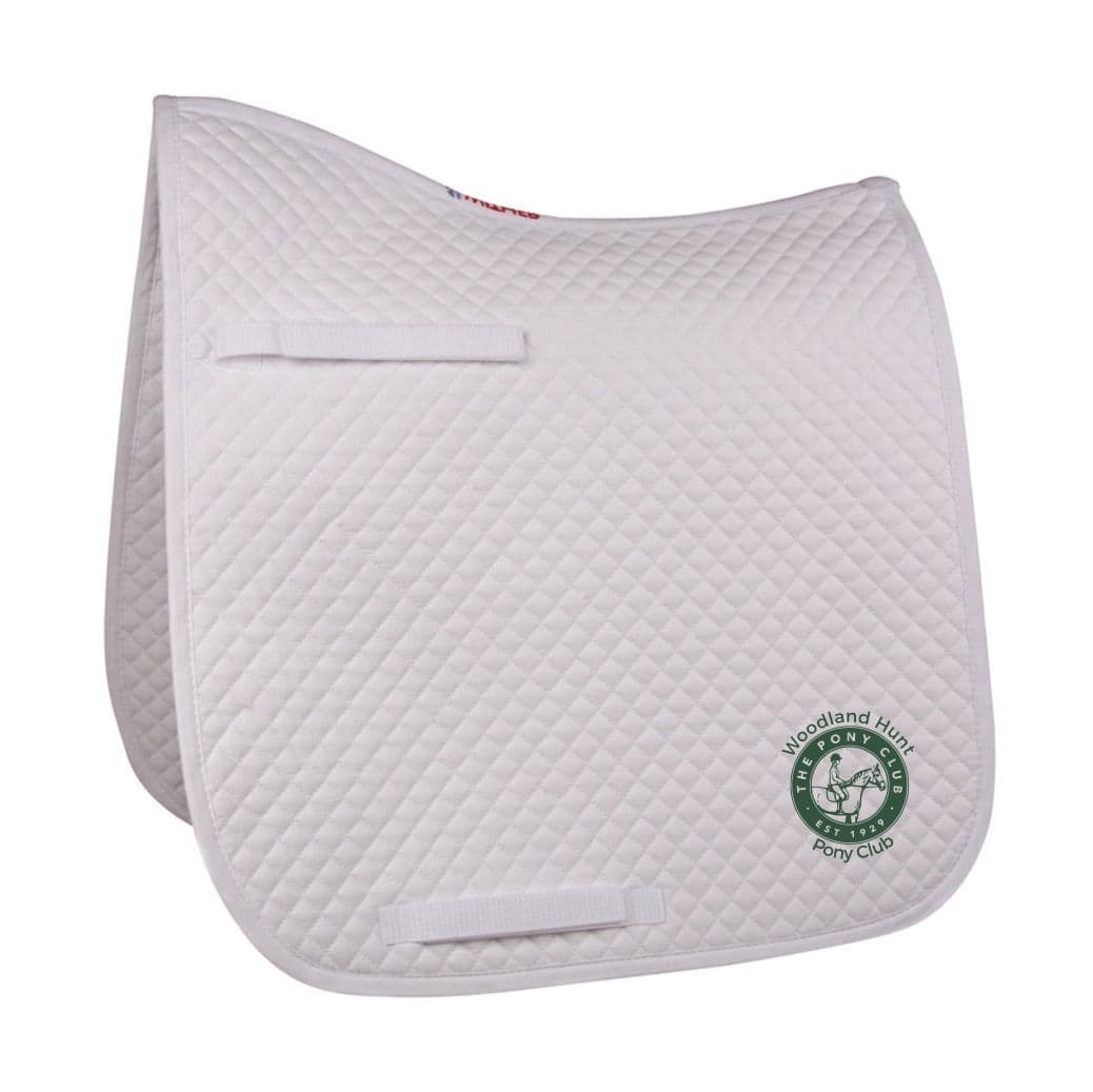 Woodland Hunt White Dressage Saddlecloths